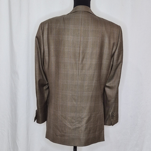Ermenegildo Zegan for Neiman Marcus Trofeo Silk Wool Blend Suit Jacket - 48C/38R - Picture 4 of 15